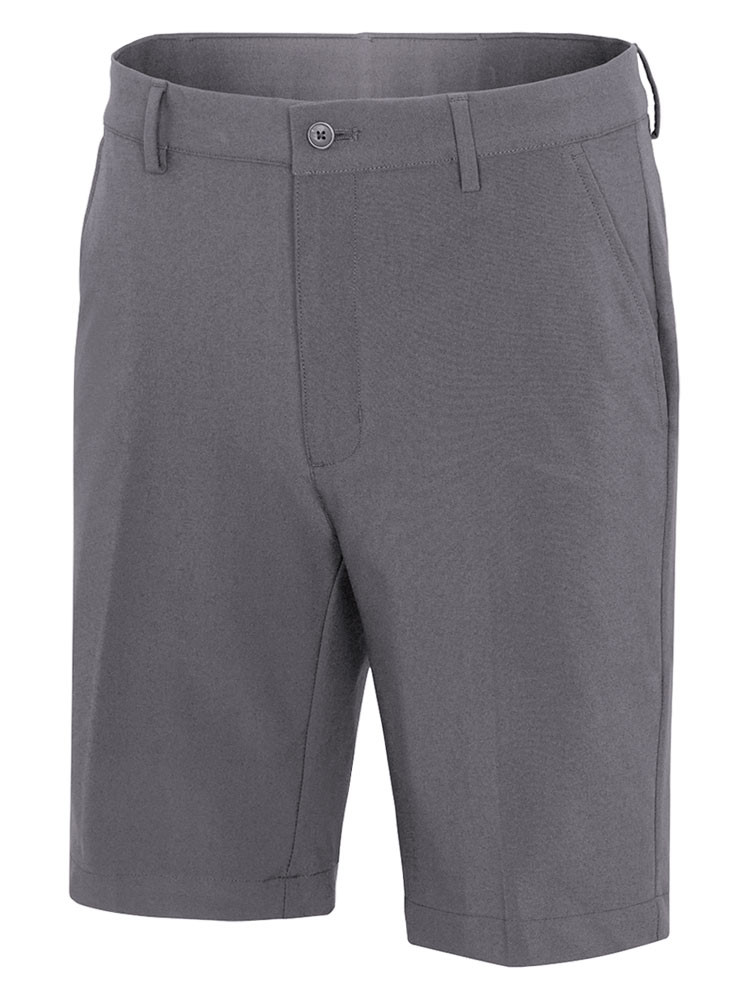 Greg Norman 4-Way Stretch Classic 10-Inch Short - Steel